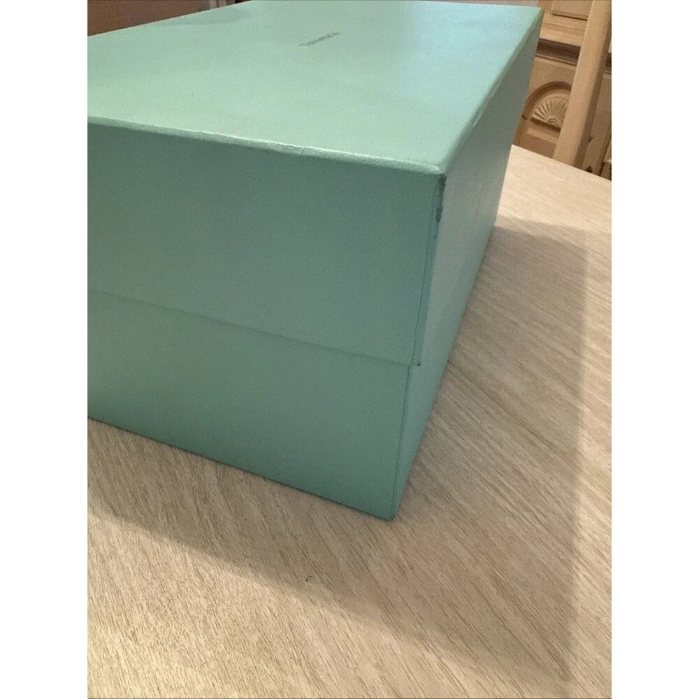Tiffany & Co Blue Box Empty Gift Storage Large 13x8x6.5 Authentic